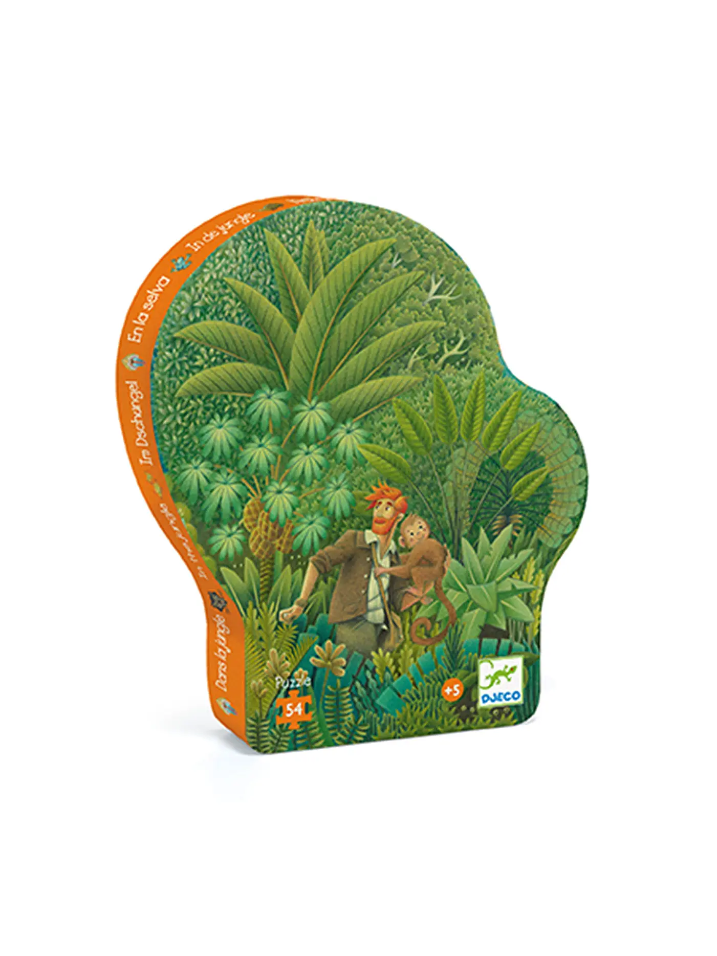 DJECO | Puzzle - Im Dschungel (54 Teile) | 